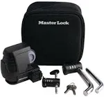 Master Lock Trailer Lock, Trailer Coupler & Receiver Lock Combo Pack, 3794DAT , Red