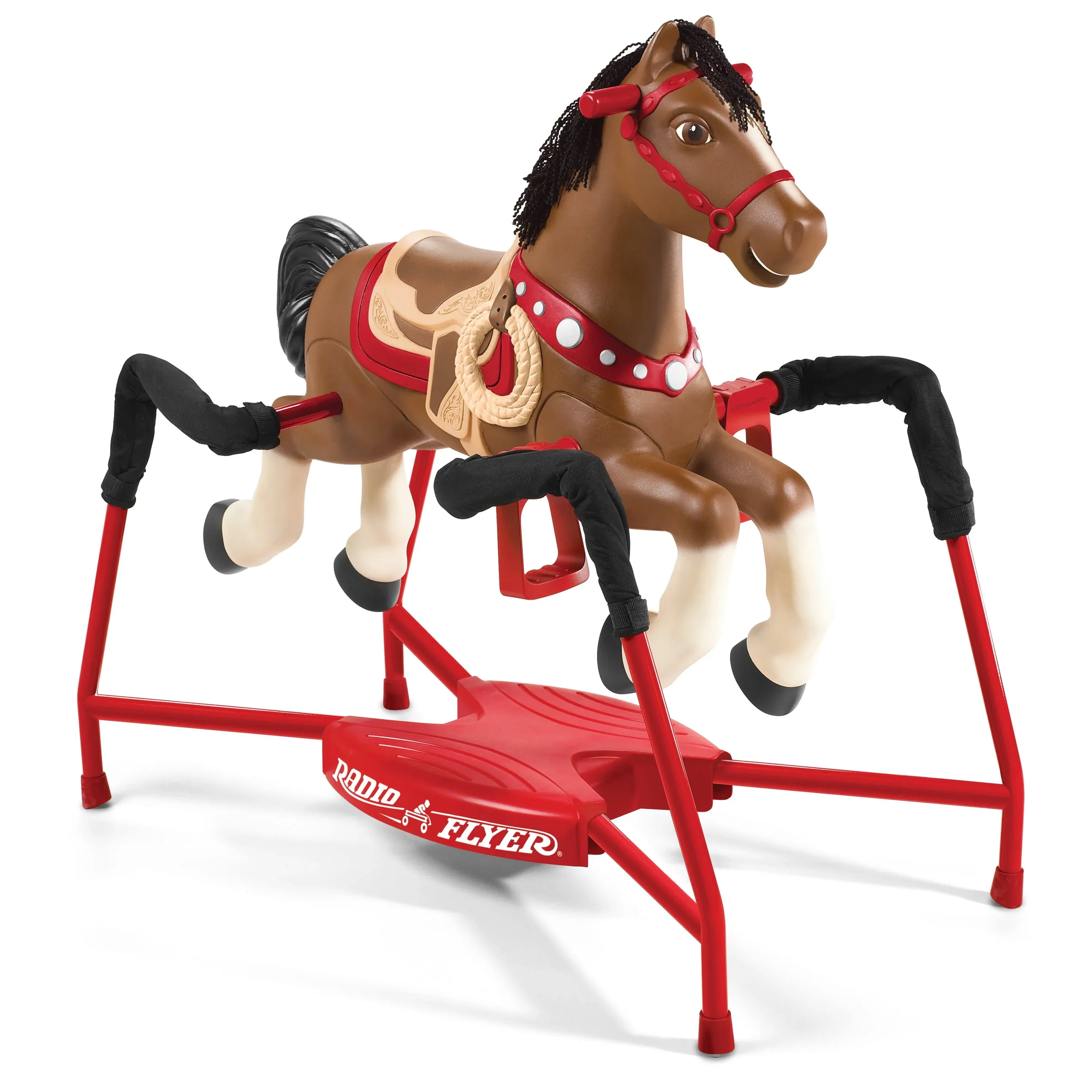 Radio Flyer, Blaze Interactive Spring Horse, Ride-on with Sounds