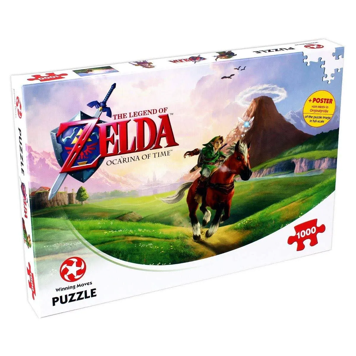 The Legend of Zelda - Ocarina of Time 1000 Piece Jigsaw Puzzle