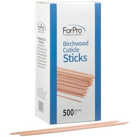 Birchwood Cuticle Sticks / 500 Count