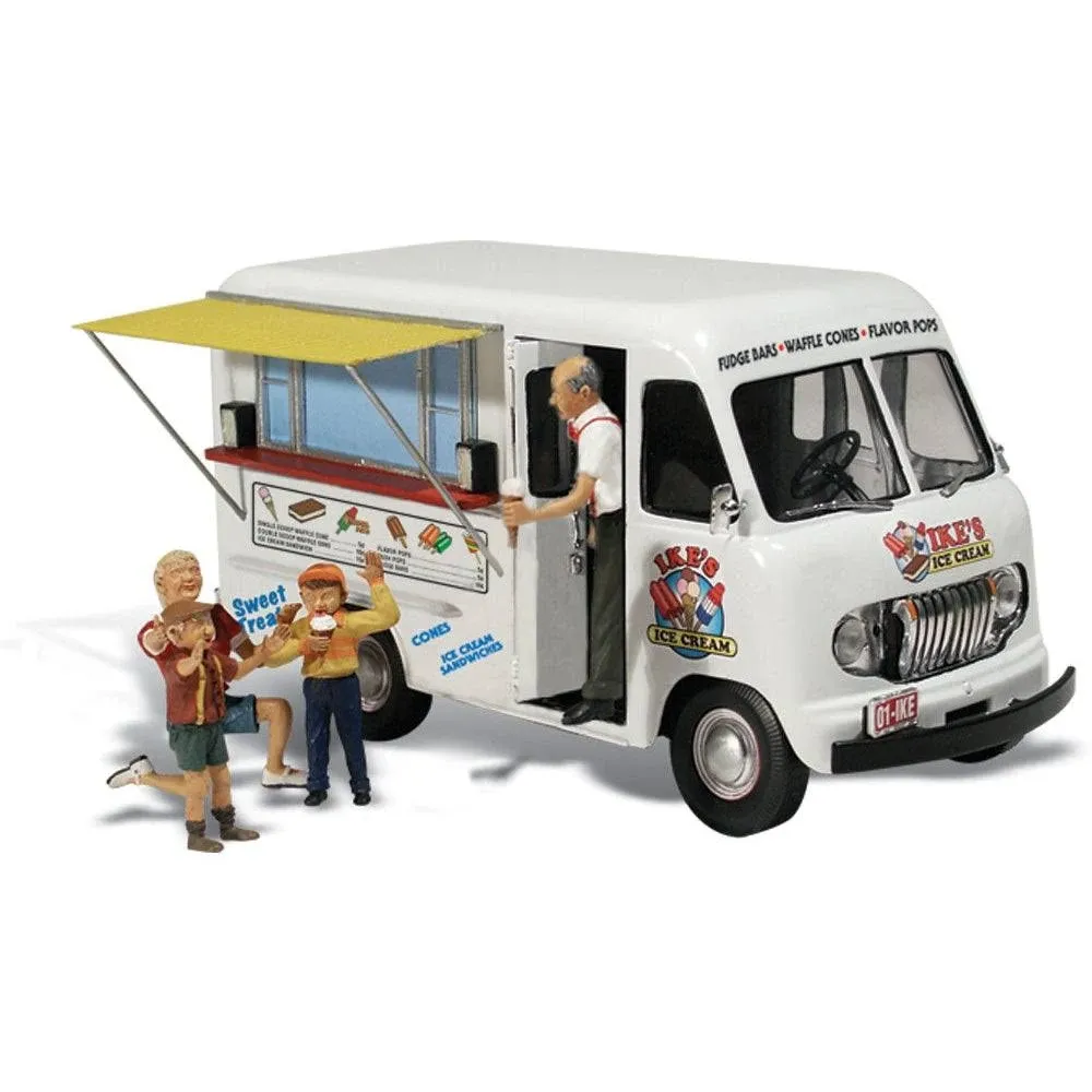 Woodland Scenics Ike's Ice Cream Truck N Scale WOOAS5338