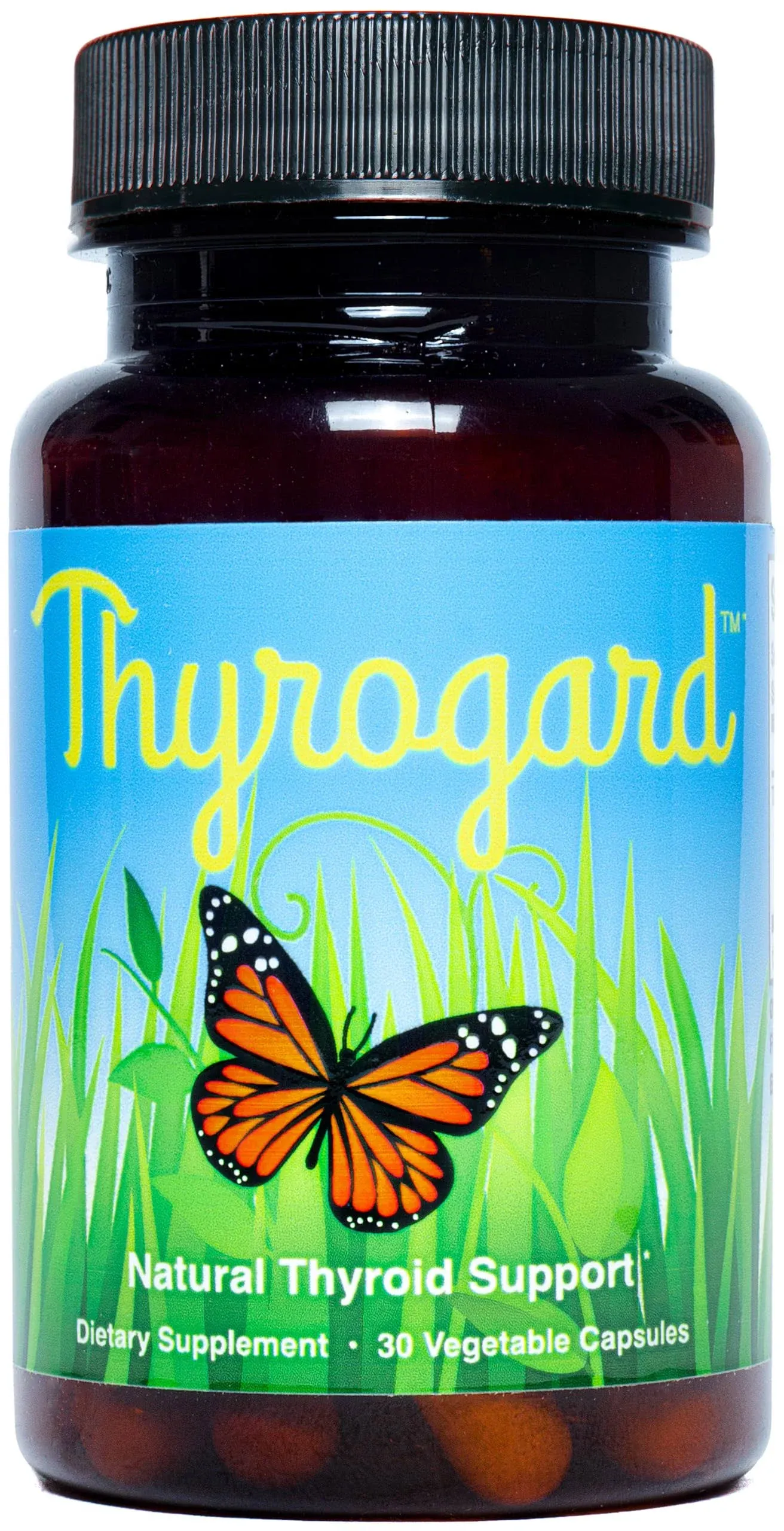 Thyrogard - Natural Thyroid Support Supplement - Non-GMO Vegan Gluten-Free