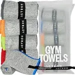 Acteon Quick Dry Gym Towels Set, Odor-Free Super Absorbent Towels, Yoga Tennis