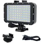 Suptig Underwater Lights Dive Light 84 LED High Power Dimmable Waterproof LED