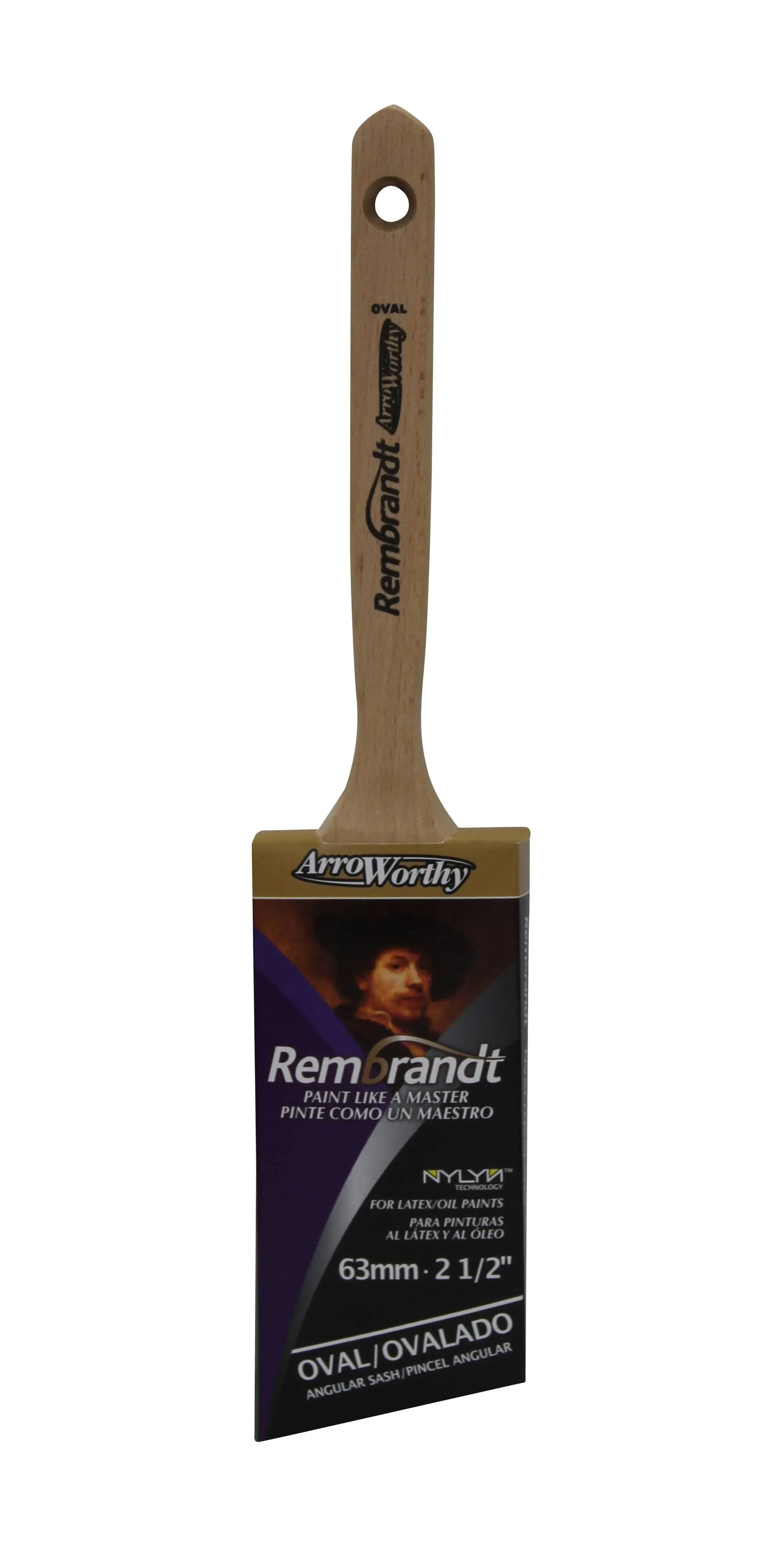 Arroworthy Rembrandt Semi-Oval Angle Paint Brush