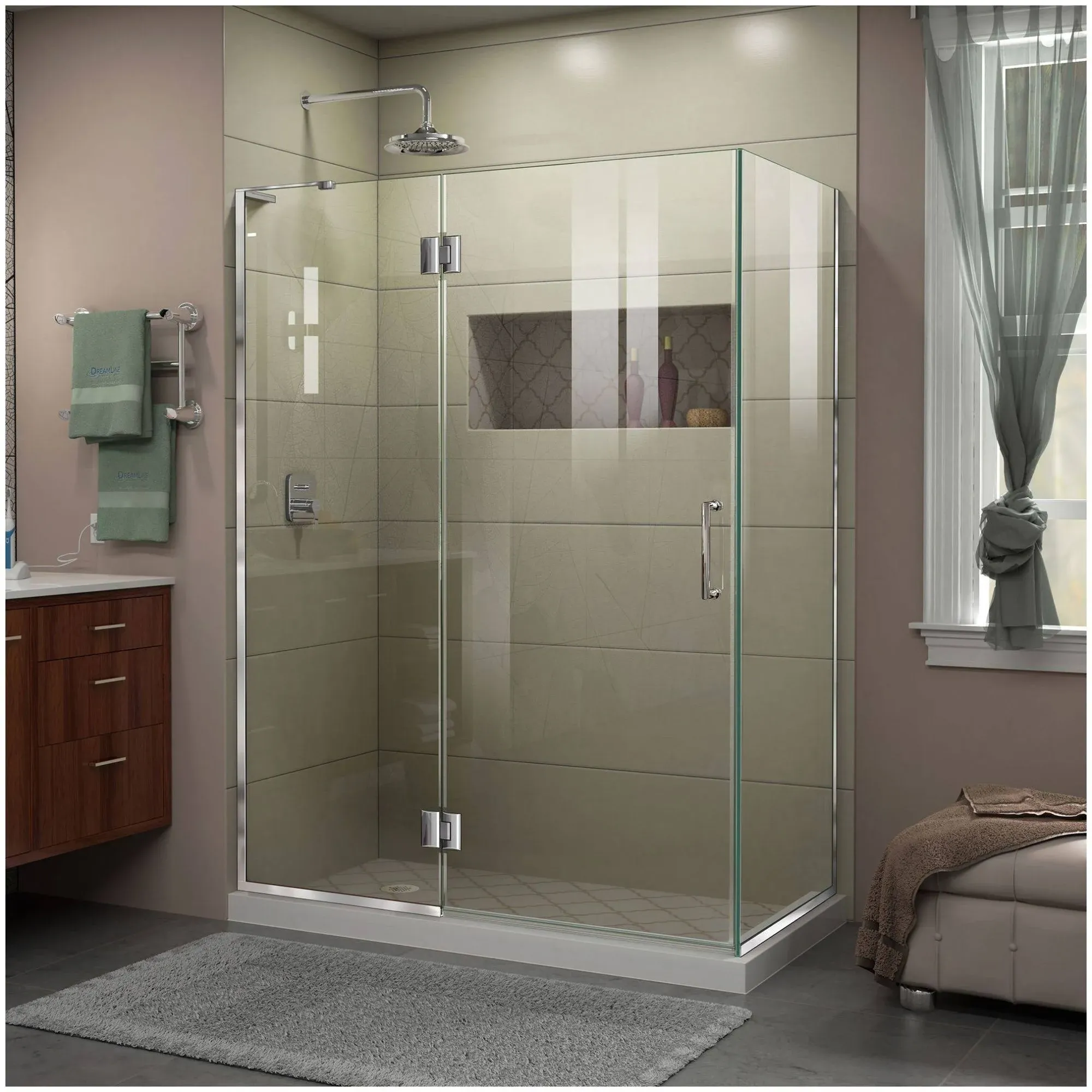 DreamLine Unidoor-X Hinged Shower Enclosure