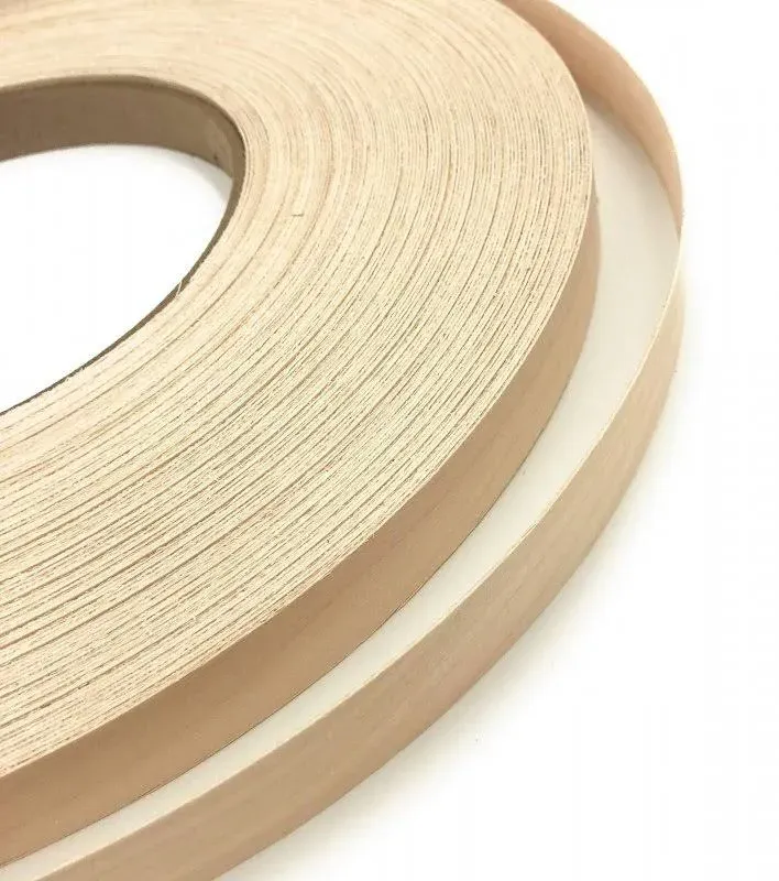 Edge Supply Birch Pre Finished Preglued 3/4" x 250' Wood Veneer Edgebanding ...