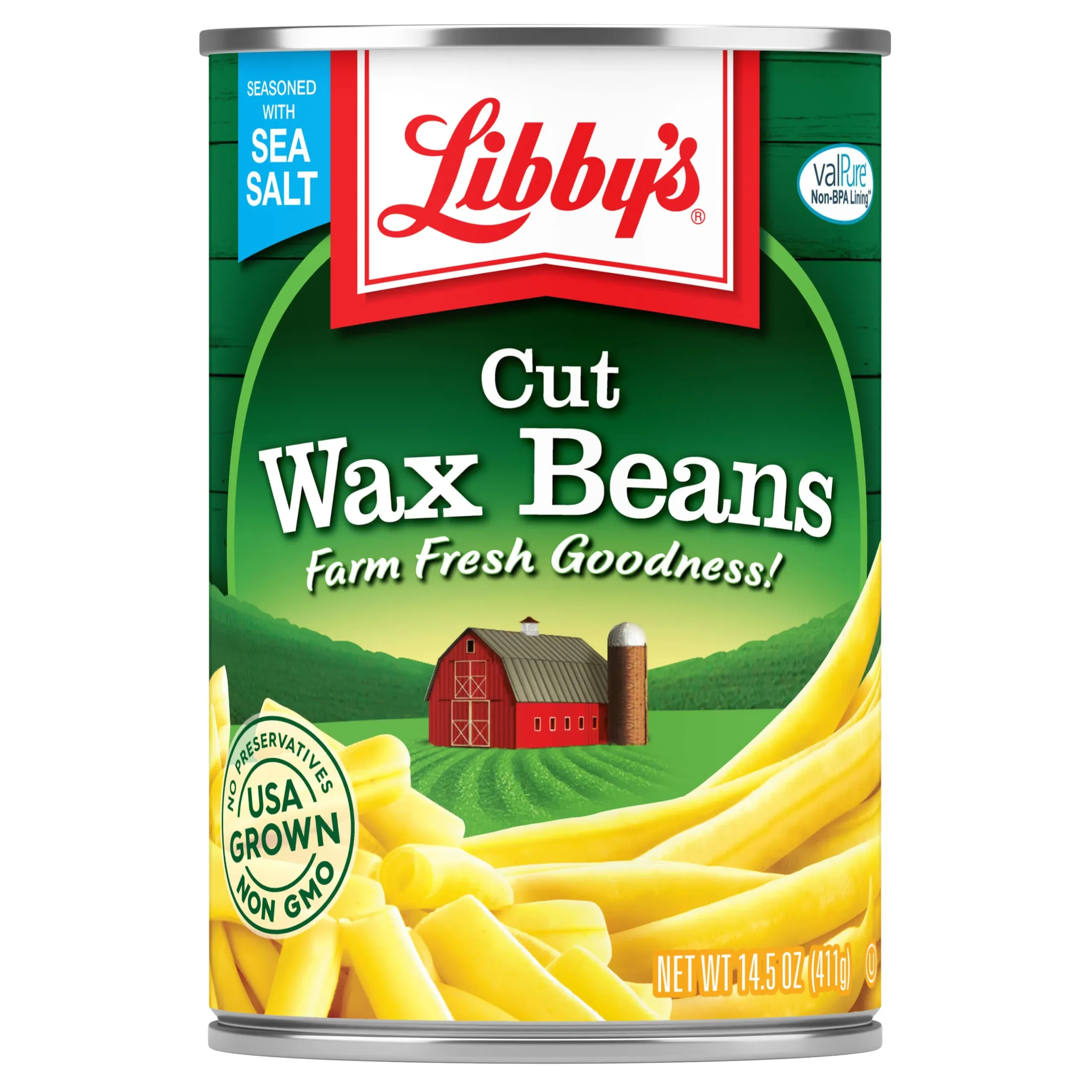 Libby's Cut Wax Beans | Delicious, Mild & Subtly Sweet | Crisp-Tender Bite | Pale ...