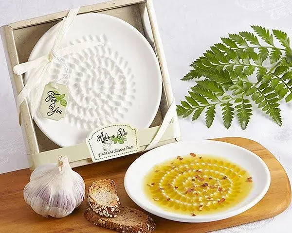 Artisano Designs "Aglio E Olio Grater & Dipping PlateArtisano Designs "Aglio E Olio Grater & Dipping Plate