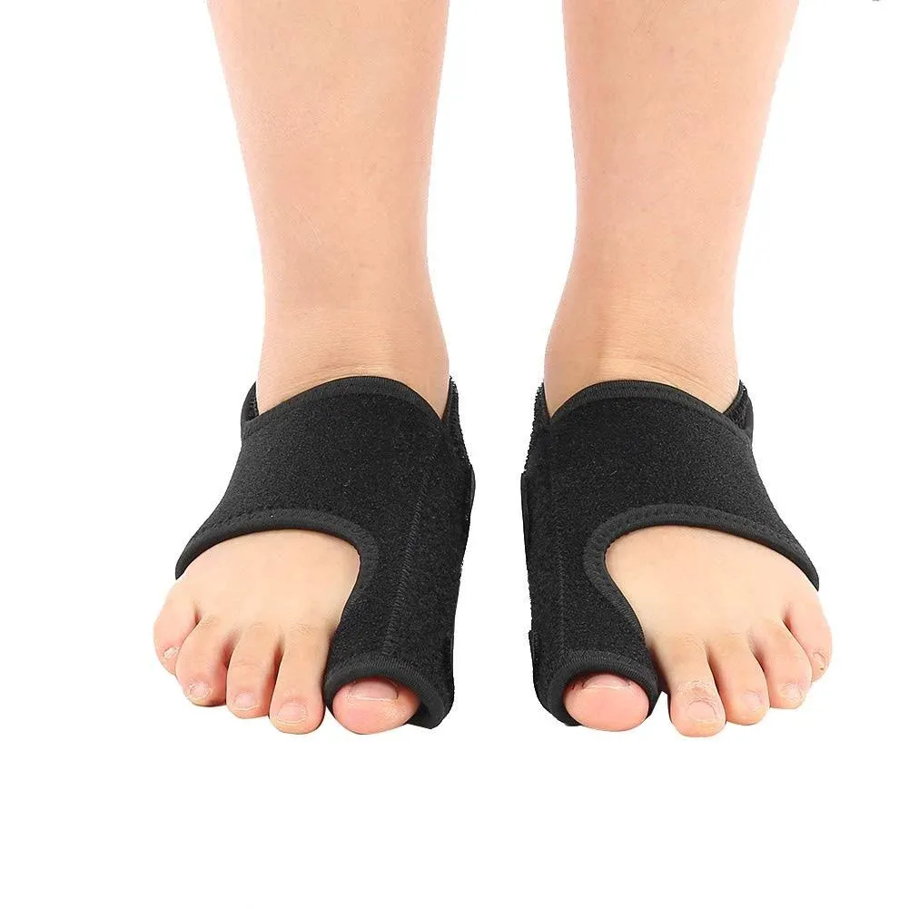 Toe Corrector Toe Separator Bunion Splint 【2024 Updated】 Hallux Valgus Bunion Big Toes Corrector Set Bunion Brace Bunion Exercise Strap Orthopedic Kit Bunion Pain Relief (free, Blue)