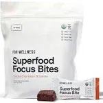 Superfood Bites™ - Focus, Espresso Brownie | Organic Wholefood Snack for Energy, Focus and Gut Health | For Wellness