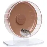 Niteangel Super-Silent Hamster Exercise Wheels - Quiet Spinner Hamster Running Wheels with Adjustable Stand for Hamsters Gerbils Mice or Other Small