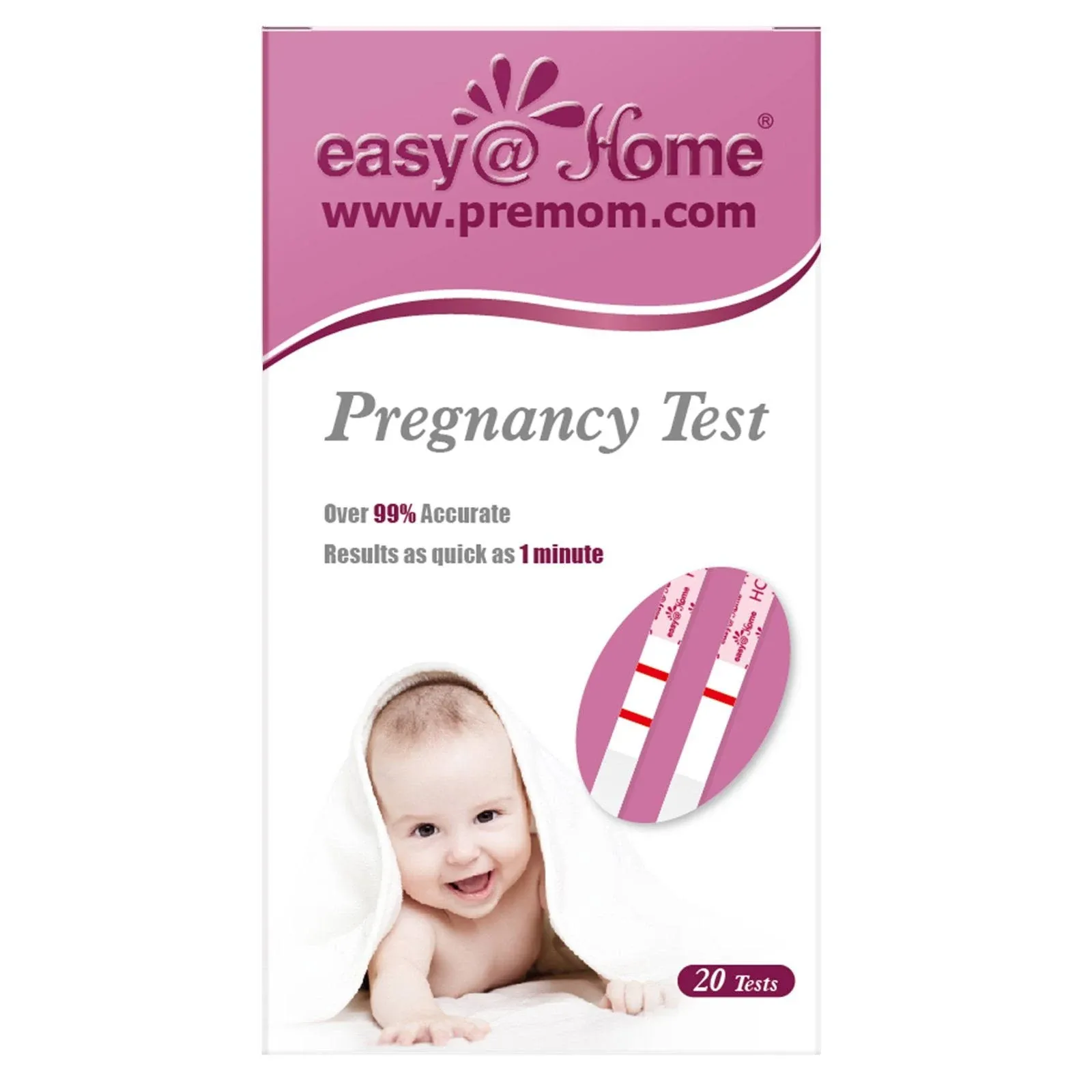 Easy@Home Pregnancy Test Strips