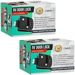 NEW Latch.it APEX 2x Keyed Alike RV Door Lock Keyless Entry | Black