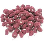 PHYHOO 80pcs Fine Abrasive Wheel Brush for Dremel&foredom Rotary Tools 2.35mm