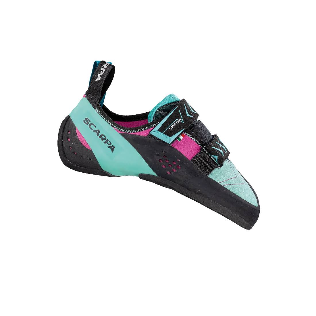 Scarpa Vapor V Climbing Shoes Blue Pink Women - 35