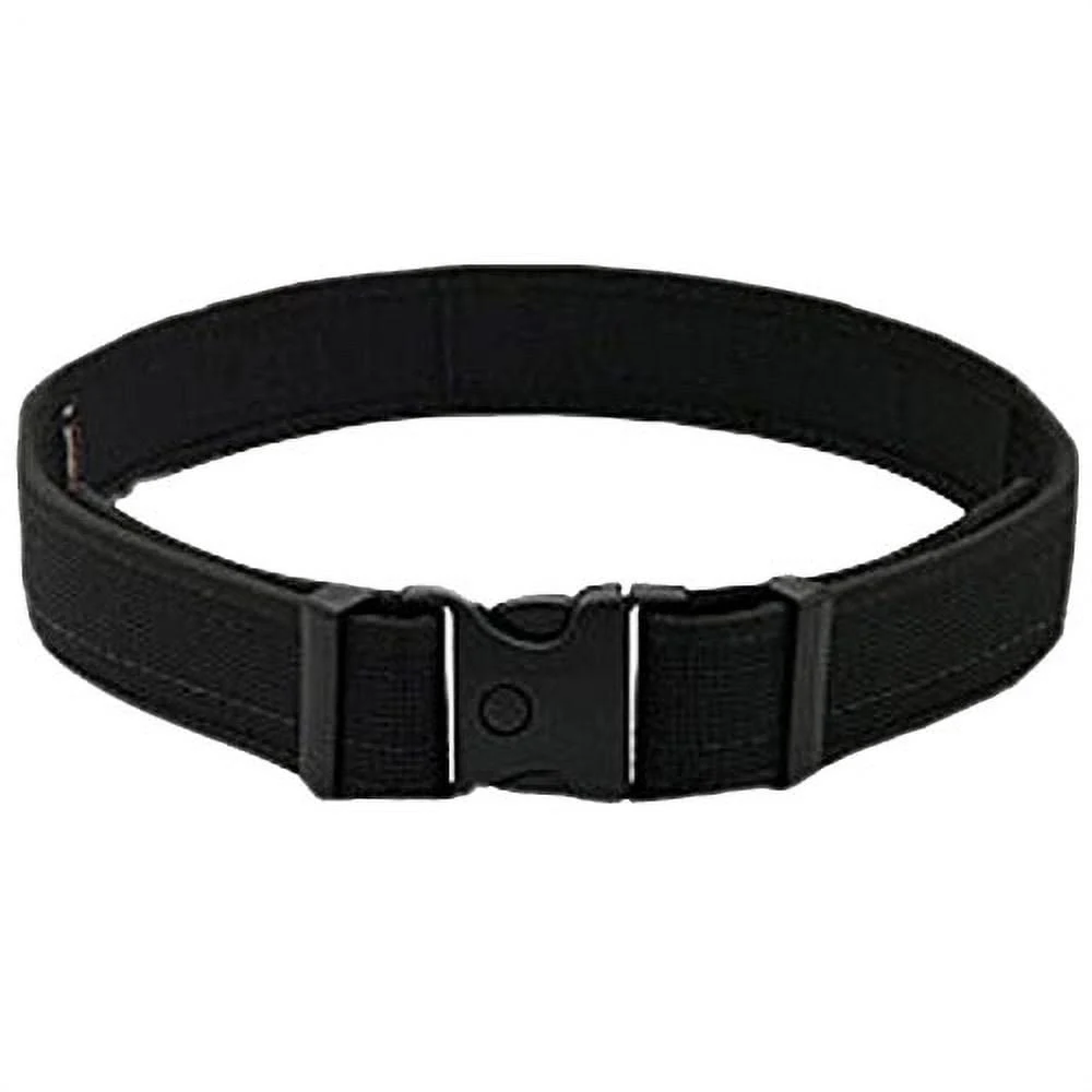 Kodra Nylon Web Ultra Duty Belt without Hook and Loop Lining (Small, Black)