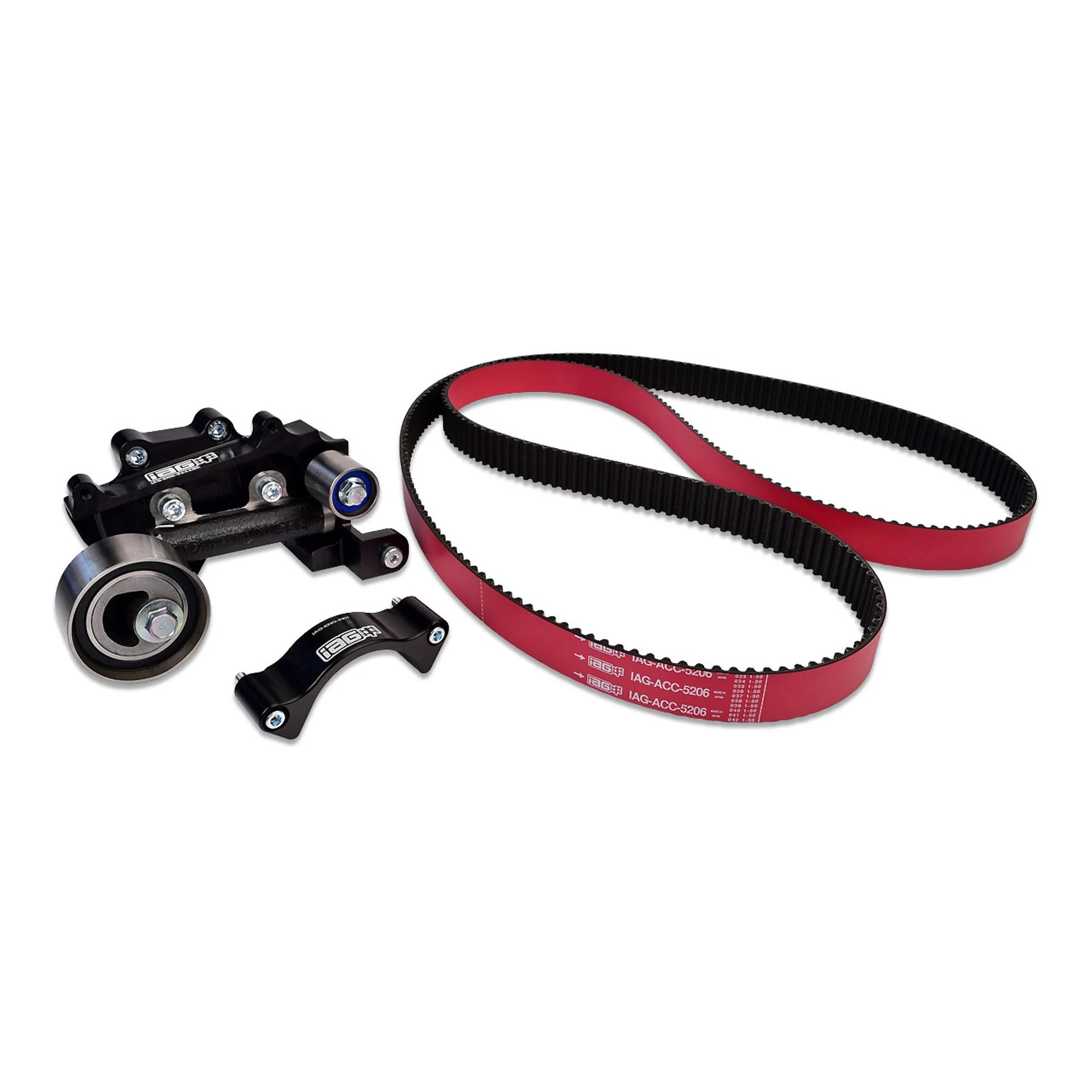 IAG Timing Belt Kit With IAG Red Racing Belt Timing Guide Idlers & Ten