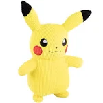 Jazwares Pokemon Select Pikachu Corduroy 8&#034; Plush Authentic 2022