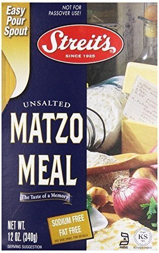 "Streit's Unsalted Matzo Meal, 12 oz"