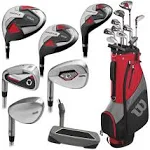 WILSON Men's Profile SGI Complete Golf Club Package Set - Men's and Senior