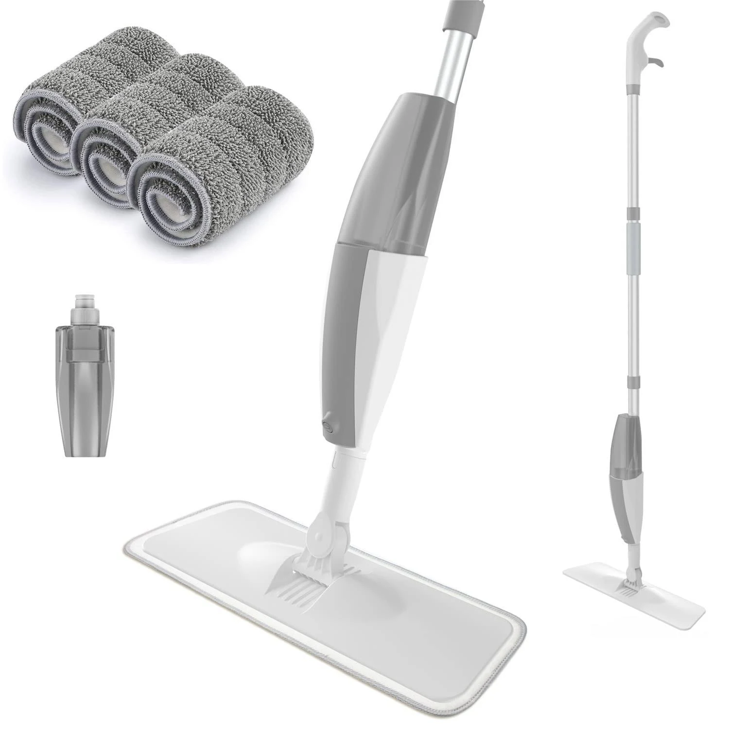 Spray Mop for Floor Cleaning, LINKPAL Floor Mop with a Refillable Bottle and ...