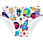 MooMoo Baby Potty Training Underwear 10 Packs Absorbent Toddler Training Pants for Boys and Girls Cotton Pee Pants 2T-9T