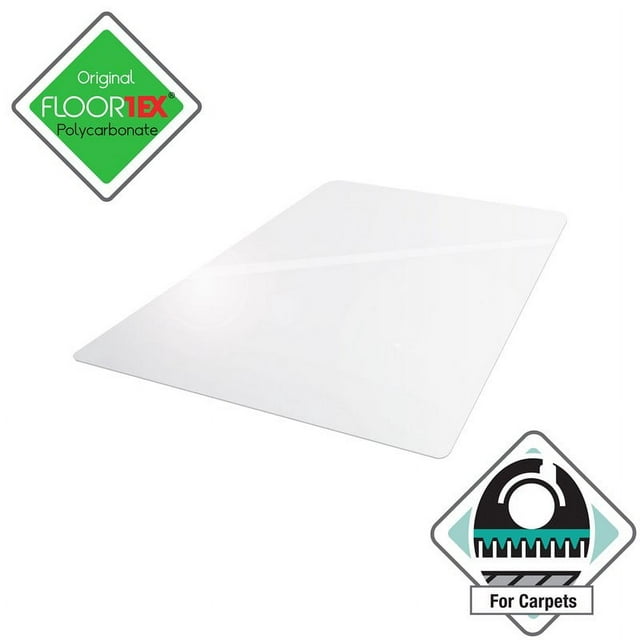 Cleartex Ultimat Polycarbonate Chair Mat for High Pile Carpets