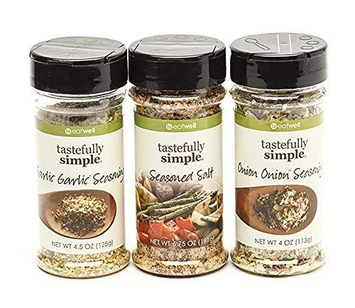 Tastefully Simple Garlic Pepper Seasoning, 5 Ounce