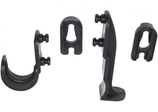 New Black Plastic Latch Set Kit for Solar Group Standard Mailbox Repair Latch