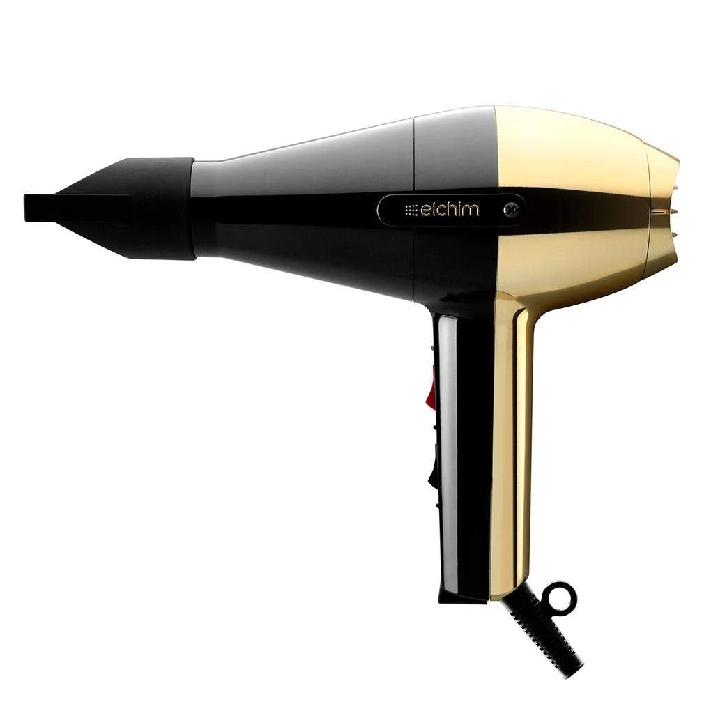 Elchim Classic 2001 High Pressure Hair Dryer - 1875 Watt Quick Dry Professional Salon Blow Dryer