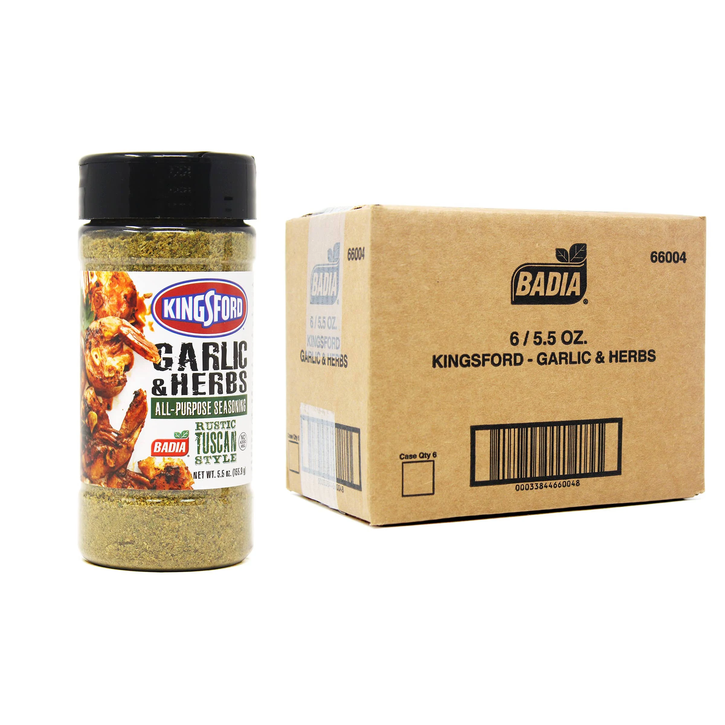 Kingsford Badia Garlic & Herbs All-Purpose Seasoning, 25 oz