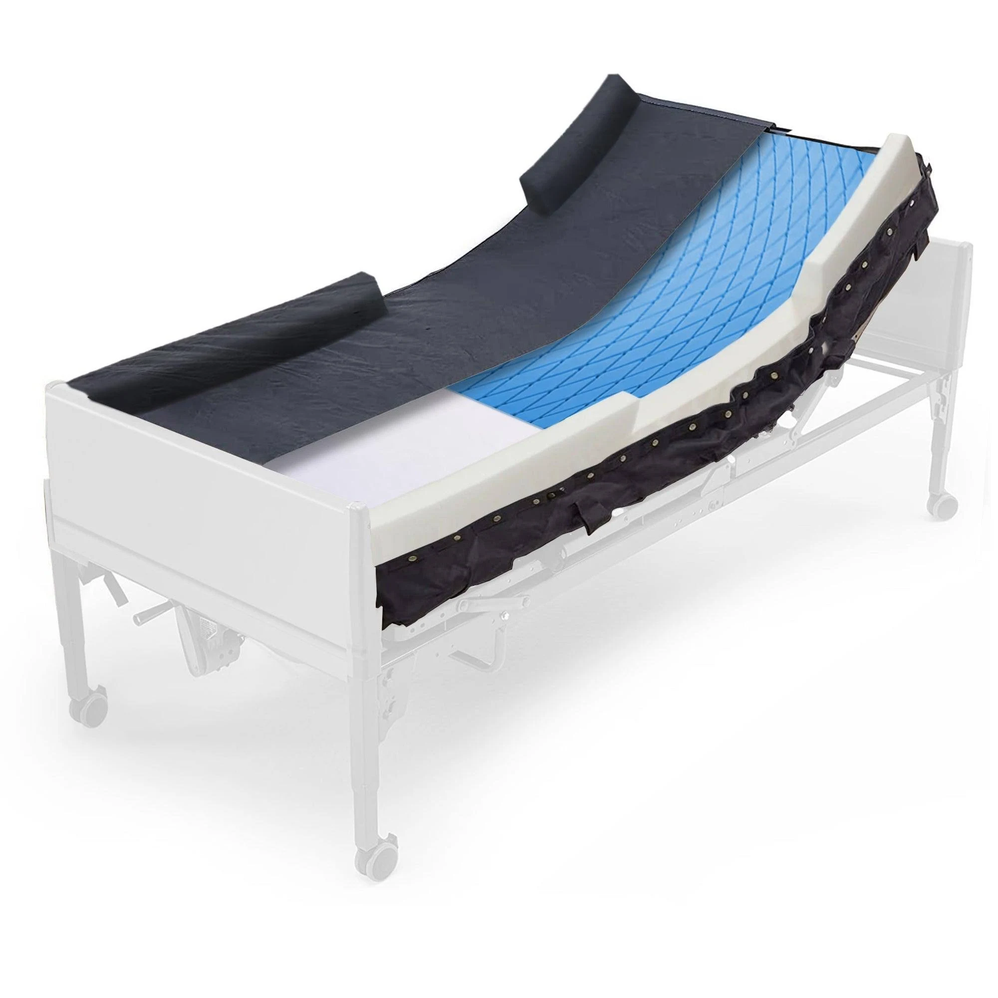 Tiered Memory Foam Hospital Bed Mattress