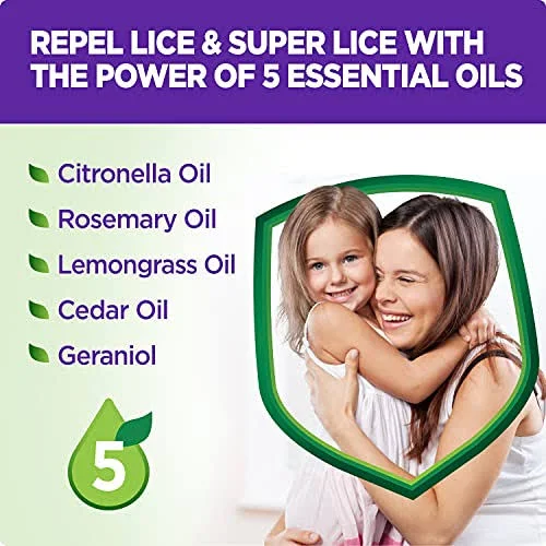 Lice Shield Shampoo & Conditioner in 1, Repels Lice and Super Lice, 10 fl oz