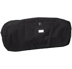 Covermates Keepsakes Garland Duffle Bag – Durable Polyester, Reinforced Handles, Fits up to 25 Foot Garland Depending on Thickness - Holiday Storage, Black