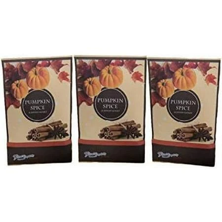 Simplicity Scents Sachets Pumpkin Spice (Fall and Winter) 3 Pack - Long Lasting, ECO-Friendly Home Fragrance Perfect for Any Space - Air Freshener - Scents for Rooms - Made in The USA