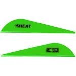 Bohning Archery Heat Vanes Neon Green 36 pk. Model: 101036NG