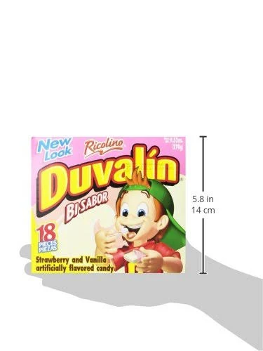 Duvalin Candy Creams Strawberry-Vanilla, 18-count (Pack of 1)