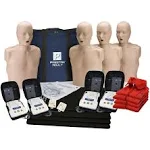 MCR Medical Prestan CPR Adult Manikin 4-Pack w. Feedback, UltraTrainers, and MCR Accessories