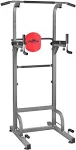 Relife Rebuild Your Life Power Tower Workout Dip Station for Home Gym Strength Training Fitness Equipment