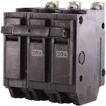 General Electric THQB32020 3 Pole Circuit Breaker