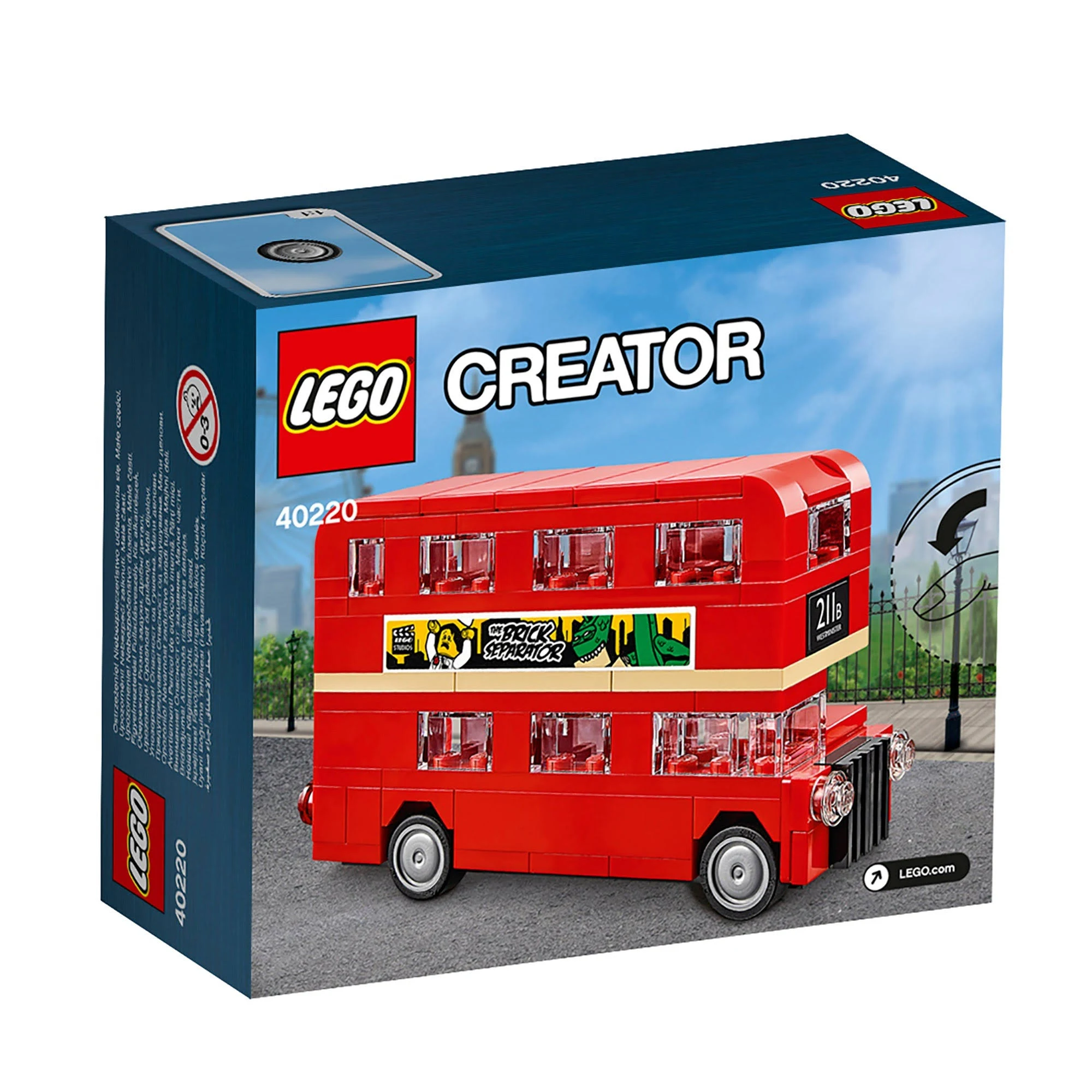 LEGO 40220 Creator Double Decker London Bus by