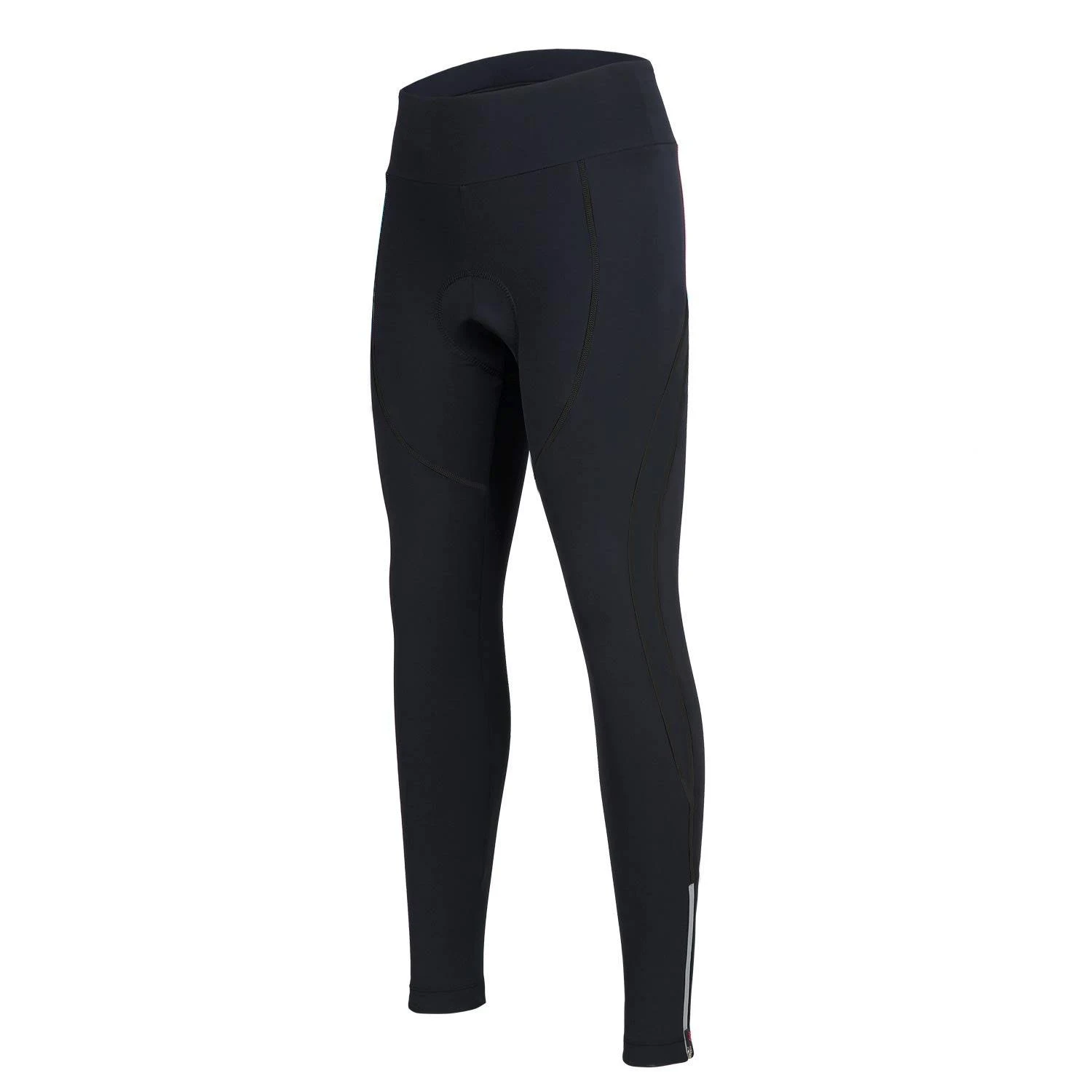 Women's Cycling Pants 3D Padded Compression Tight, Long Bike Bicycle Pants with Wide Waistband