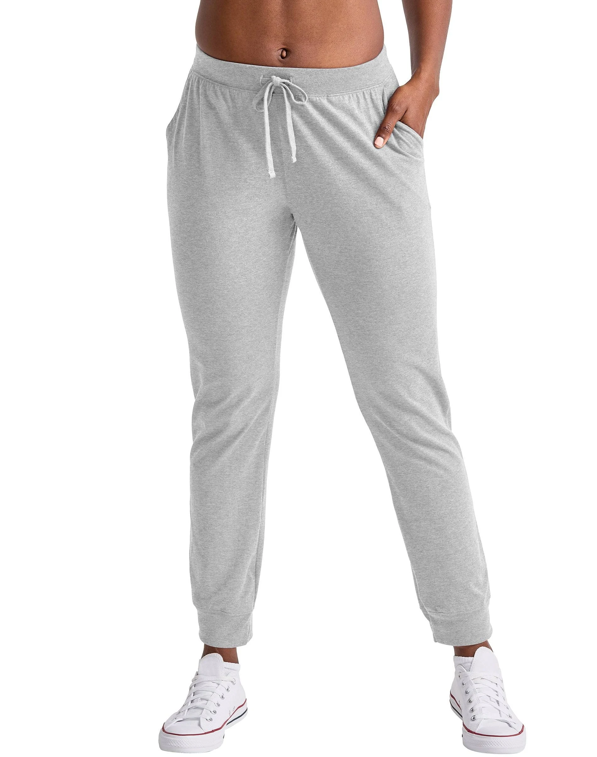 Hanes Women's Cotton Jersey Joggers