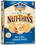 Blue Diamond Almond Nut Thins - Original - 4.25 oz