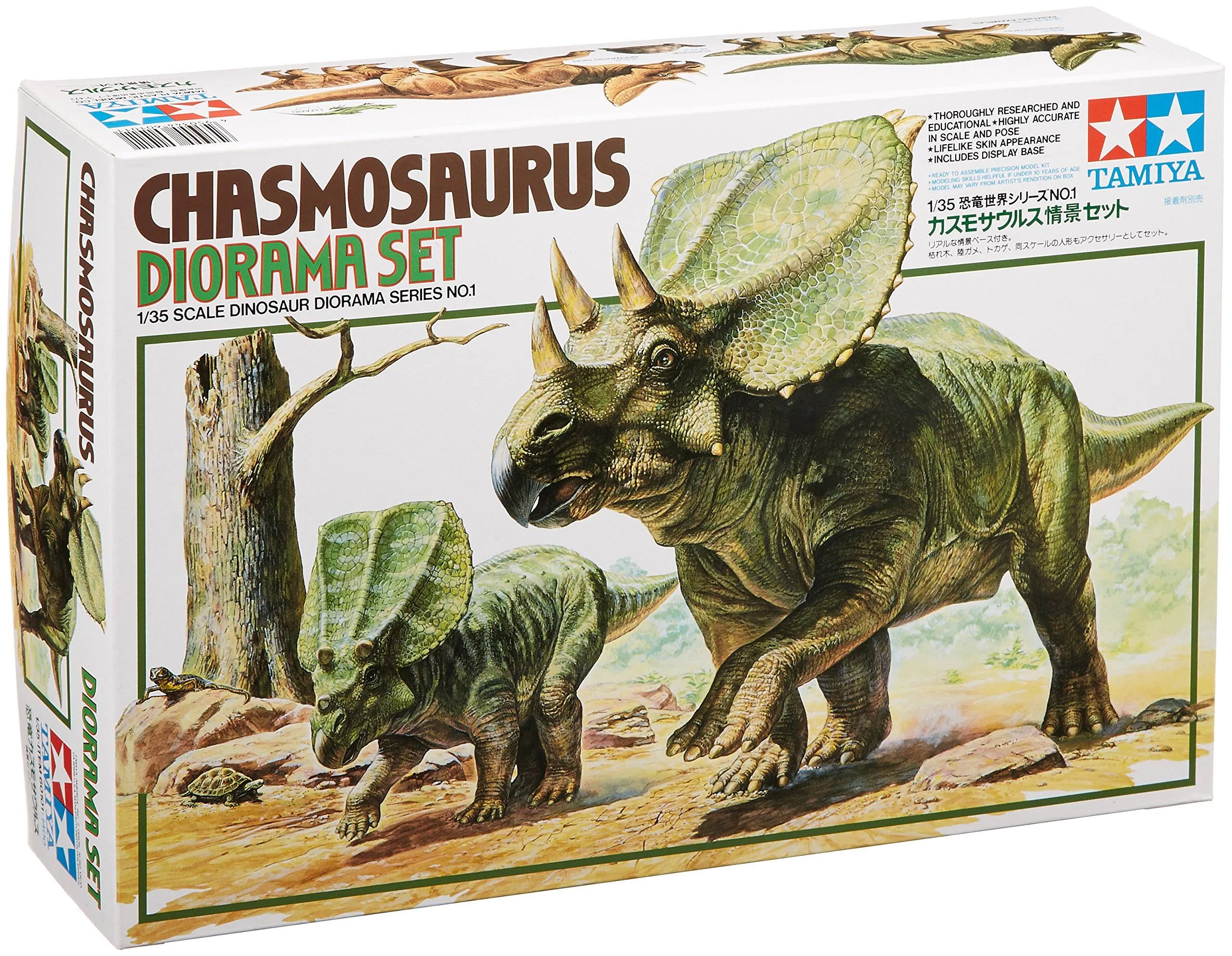 Tamiya Paint - Hobby Kits - Chasmosaurus Diorama - 60101