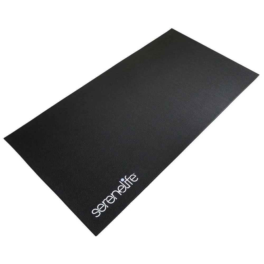 PVC Bike Mat - Durable with Non-Slip Texture, Portable & Easy to Store