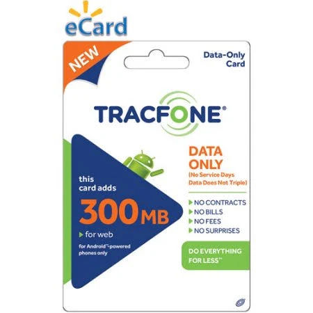 Tracfone Data Only Prepaid Plan (1GB) e-PIN Top Up (Email Delivery)