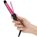 Mini Curling Iron Travel Size 3/4 Inch Ceramic Mini Hair Curler for Short Hai...