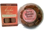 Trader Joe's Triple Ginger Snaps and Cookie Thins Triple Ginger Duo